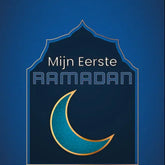 Blauwe Ramadan maan voor Mijn eerste Ramadan product